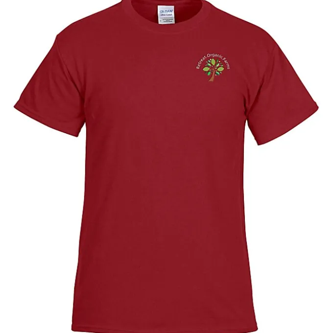 Gildan 6-oz Ultra Cotton T-Shirt - Men's - Embroidered