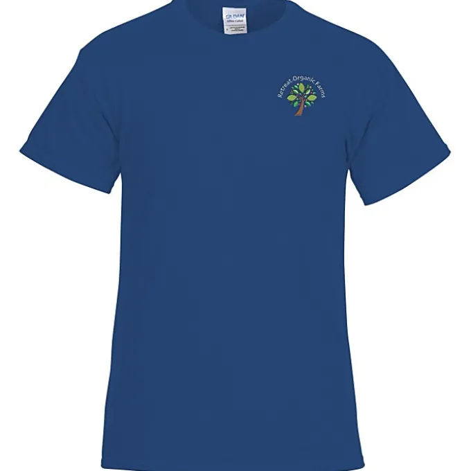 Gildan 6-oz Ultra Cotton T-Shirt - Men's - Embroidered