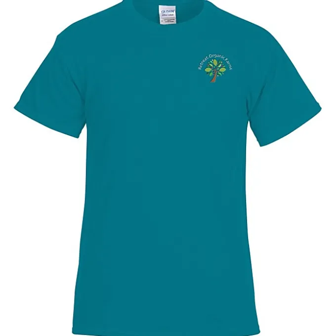 Gildan 6-oz Ultra Cotton T-Shirt - Men's - Embroidered