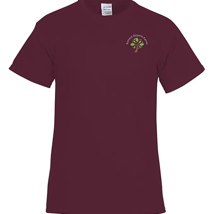 Gildan 6-oz Ultra Cotton T-Shirt - Men's - Embroidered