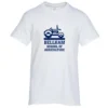 Gildan 6-oz Ultra Cotton T-Shirt - Men's - Screen - White - 24 hr