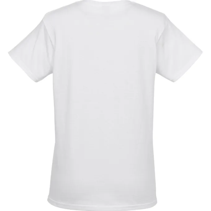 Gildan 6-oz Ultra Cotton T-Shirt - Ladies' - Screen - White