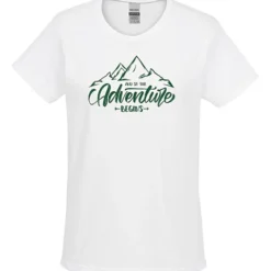 Gildan 6-oz Ultra Cotton T-Shirt - Ladies' - Screen - White