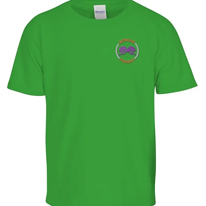 Gildan 6-oz Ultra Cotton T-Shirt - Youth - Embroidered