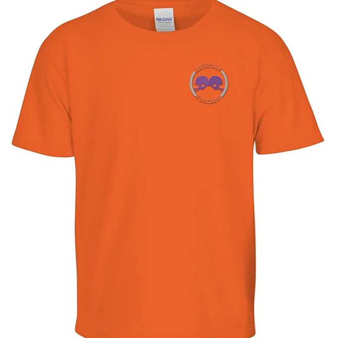Gildan 6-oz Ultra Cotton T-Shirt - Youth - Embroidered