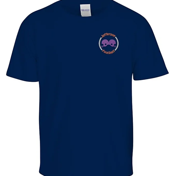 Gildan 6-oz Ultra Cotton T-Shirt - Youth - Embroidered