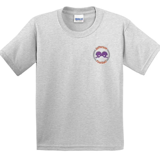 Gildan 6-oz Ultra Cotton T-Shirt - Youth - Embroidered