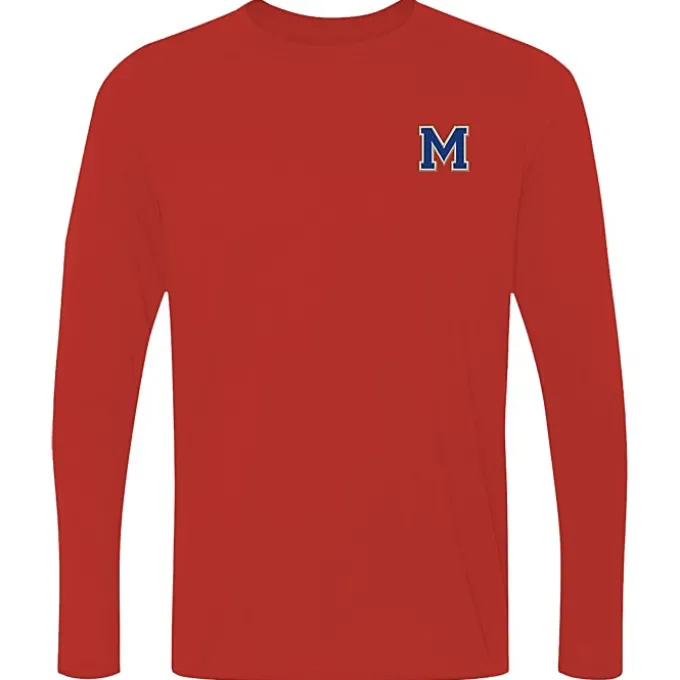 Gildan Performance LS Tee - Men's - Embroidered