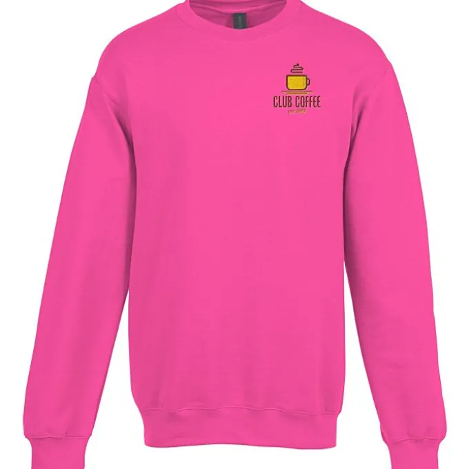 Gildan Softstyle Fleece Crew Sweatshirt - Embroidered