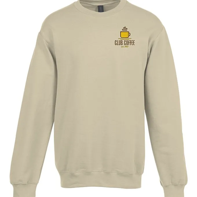 Gildan Softstyle Fleece Crew Sweatshirt - Embroidered