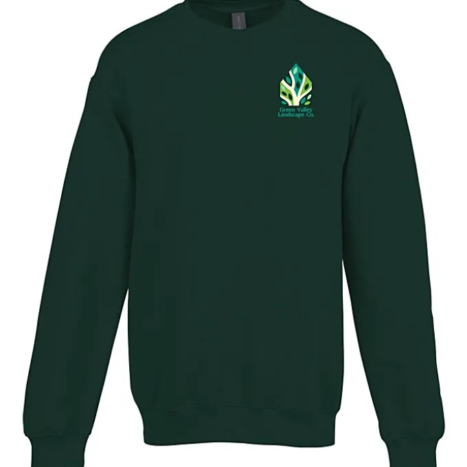 Gildan Softstyle Fleece Crew Sweatshirt - Full Color