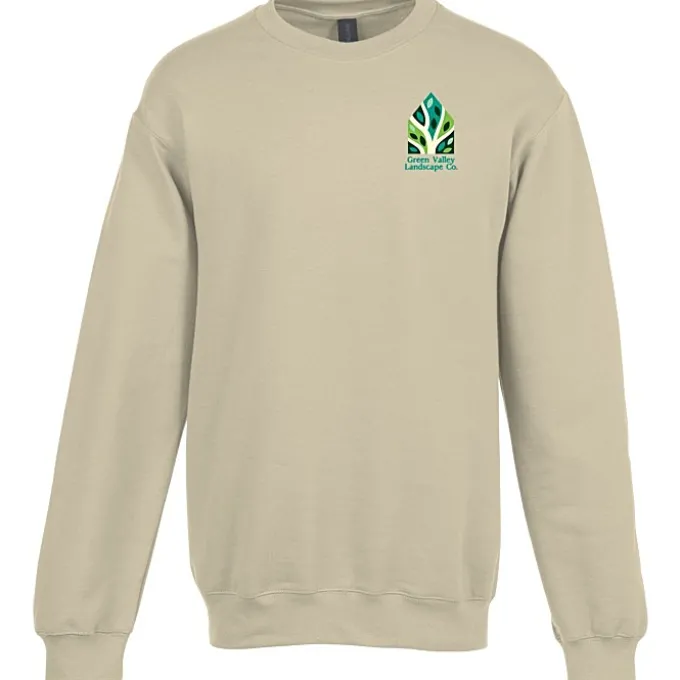 Gildan Softstyle Fleece Crew Sweatshirt - Full Color