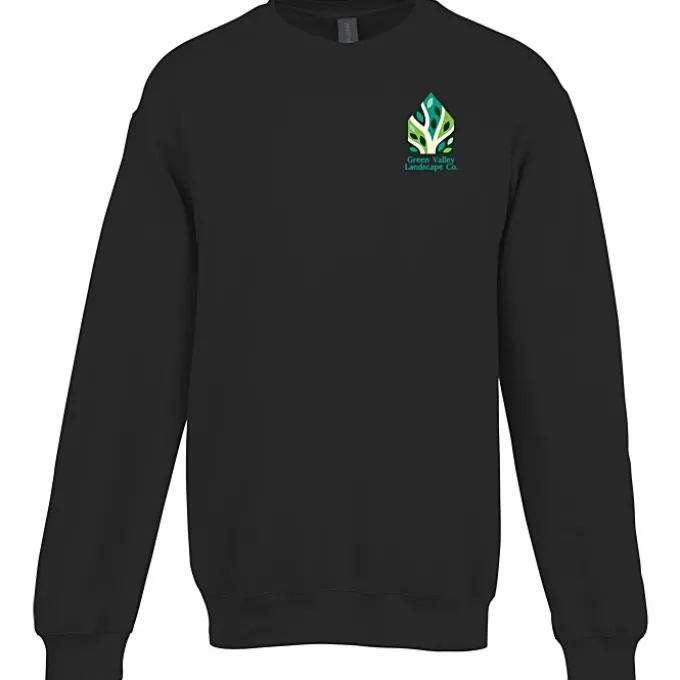 Gildan Softstyle Fleece Crew Sweatshirt - Full Color