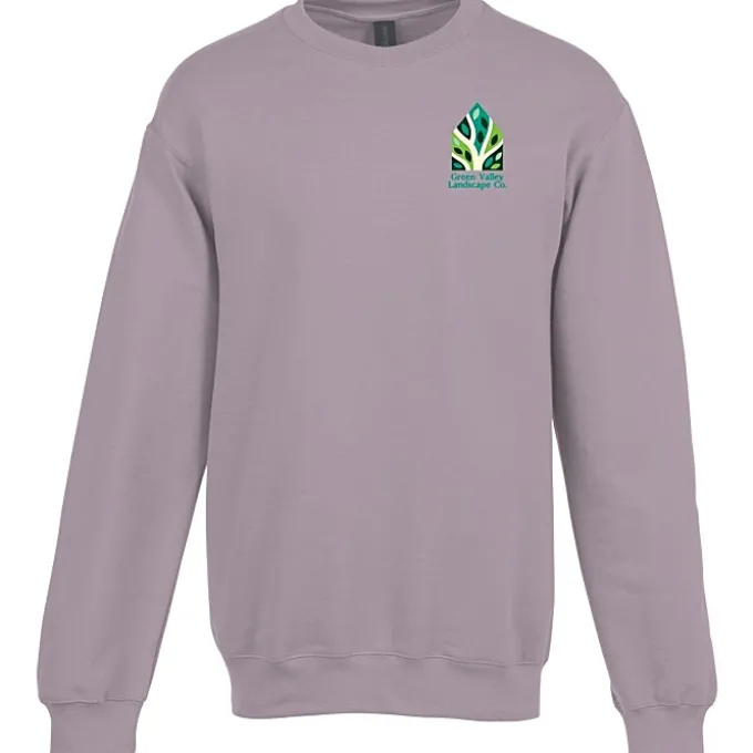 Gildan Softstyle Fleece Crew Sweatshirt - Full Color