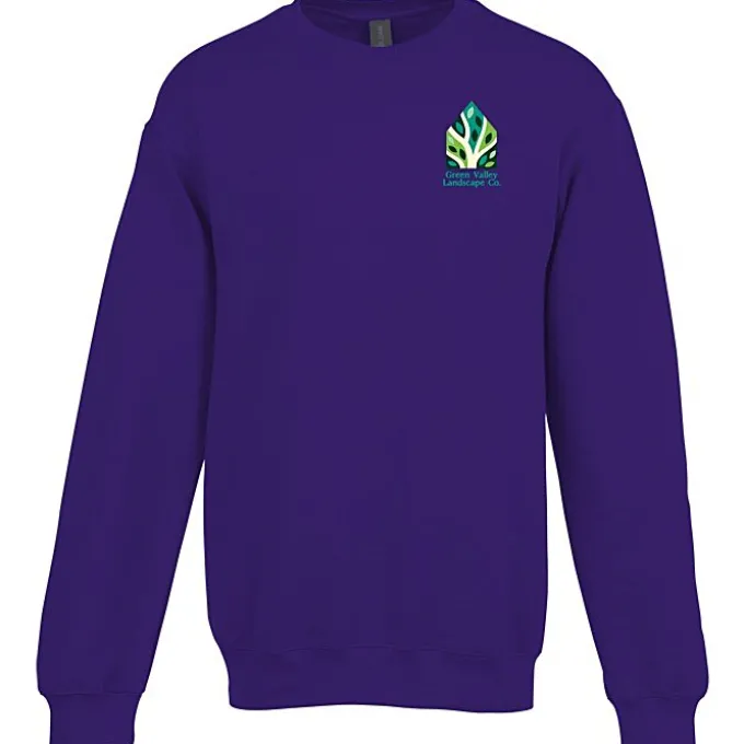 Gildan Softstyle Fleece Crew Sweatshirt - Full Color