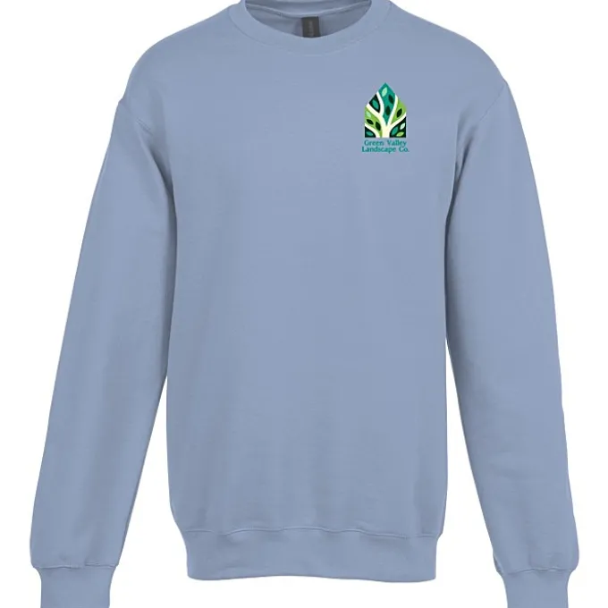Gildan Softstyle Fleece Crew Sweatshirt - Full Color