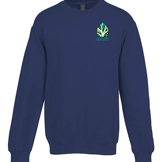 Gildan Softstyle Fleece Crew Sweatshirt - Full Color