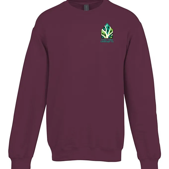 Gildan Softstyle Fleece Crew Sweatshirt - Full Color