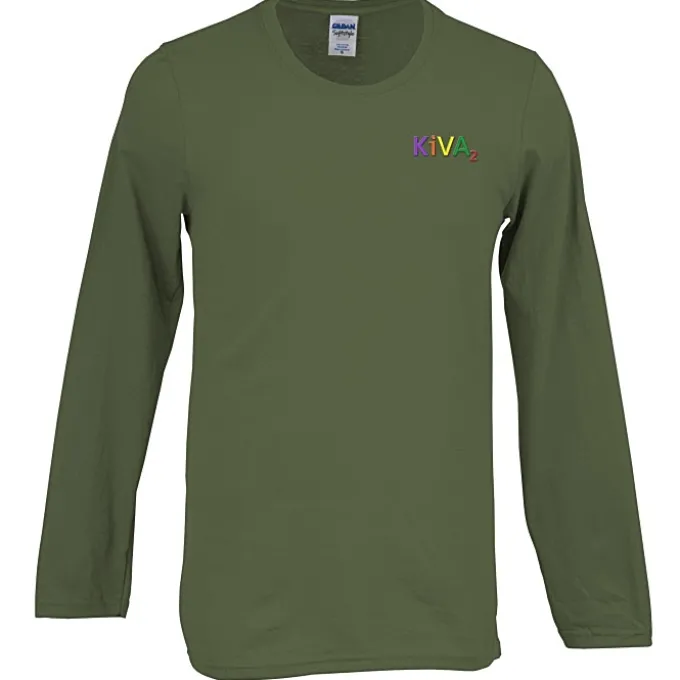 Gildan Softstyle LS T-Shirt - Men's - Embroidered
