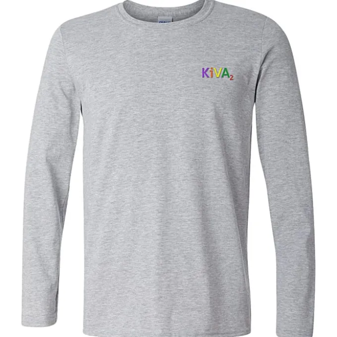 Gildan Softstyle LS T-Shirt - Men's - Embroidered