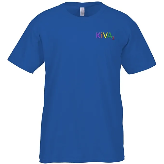 Gildan Softstyle T-Shirt - Men's - Embroidered