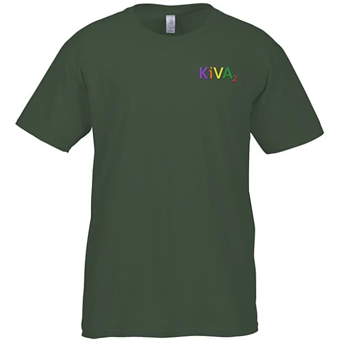 Gildan Softstyle T-Shirt - Men's - Embroidered