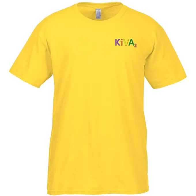Gildan Softstyle T-Shirt - Men's - Embroidered
