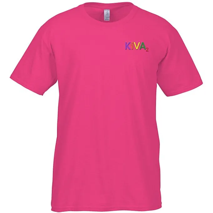 Gildan Softstyle T-Shirt - Men's - Embroidered