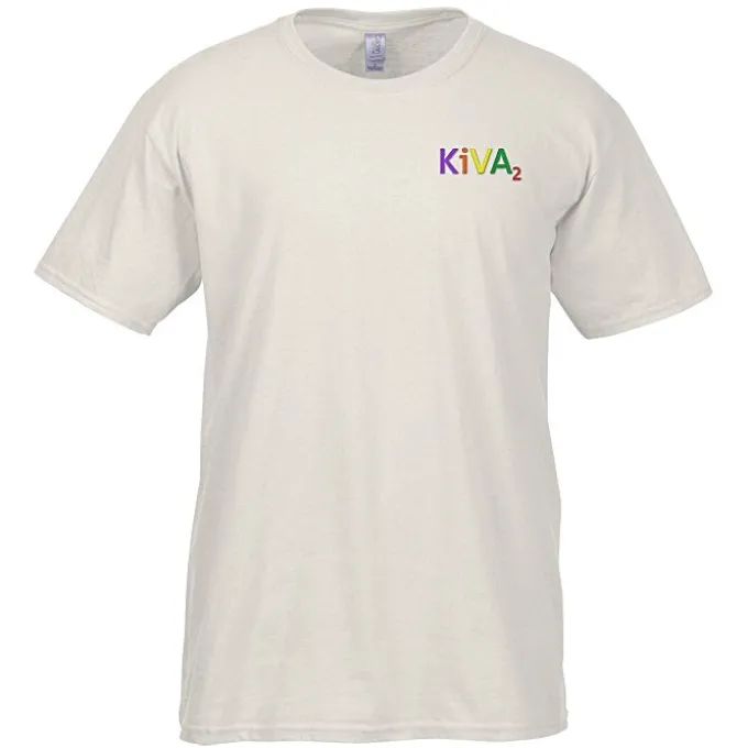 Gildan Softstyle T-Shirt - Men's - Embroidered