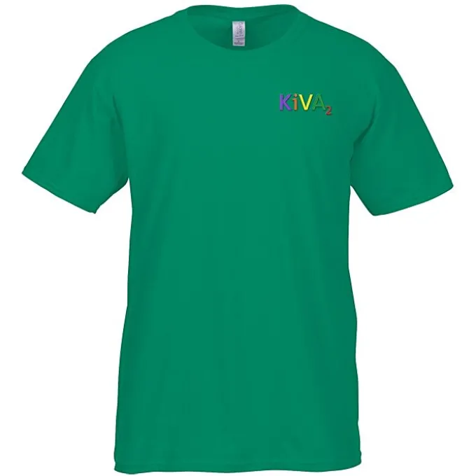 Gildan Softstyle T-Shirt - Men's - Embroidered