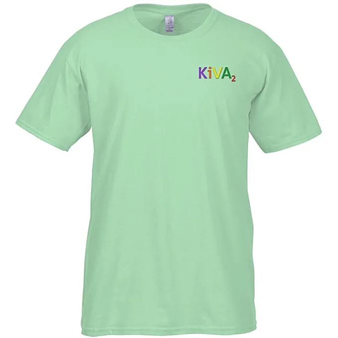 Gildan Softstyle T-Shirt - Men's - Embroidered