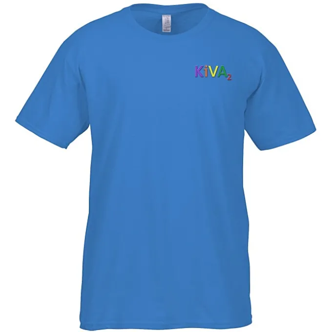 Gildan Softstyle T-Shirt - Men's - Embroidered