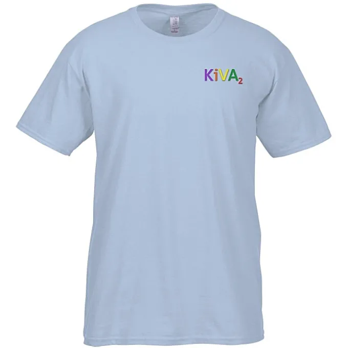 Gildan Softstyle T-Shirt - Men's - Embroidered