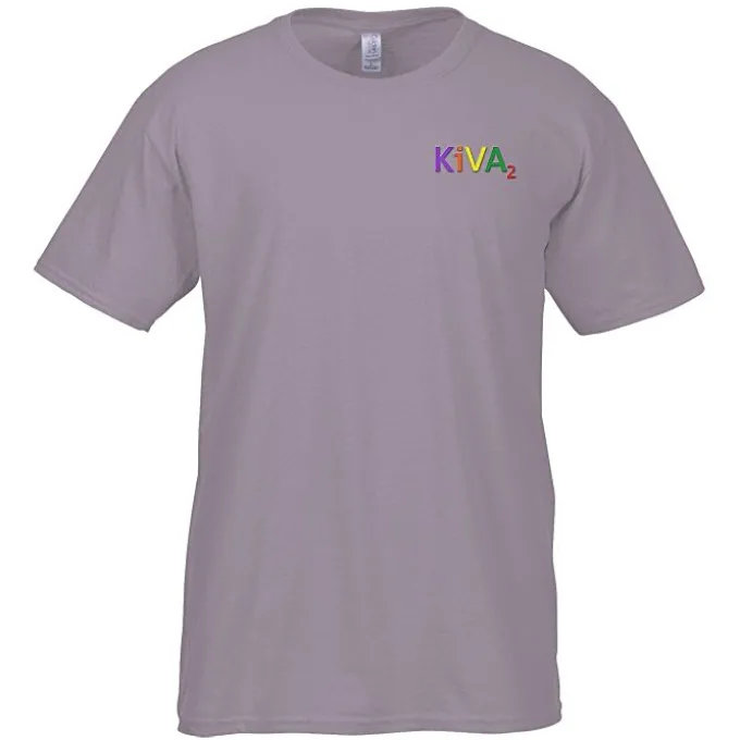 Gildan Softstyle T-Shirt - Men's - Embroidered