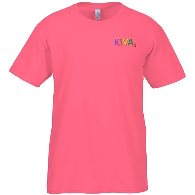 Gildan Softstyle T-Shirt - Men's - Embroidered