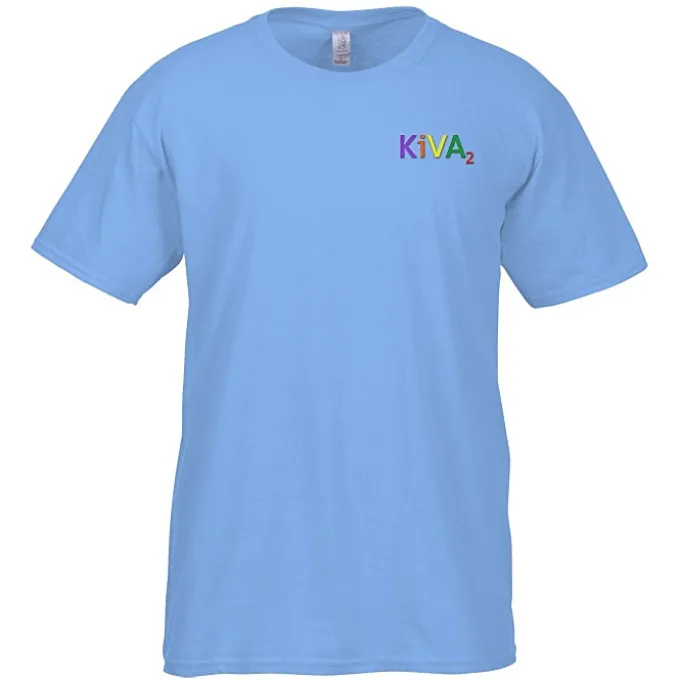 Gildan Softstyle T-Shirt - Men's - Embroidered
