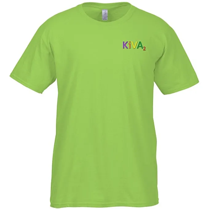 Gildan Softstyle T-Shirt - Men's - Embroidered