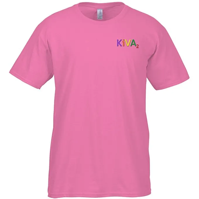 Gildan Softstyle T-Shirt - Men's - Embroidered