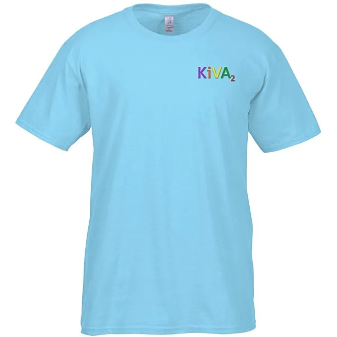 Gildan Softstyle T-Shirt - Men's - Embroidered