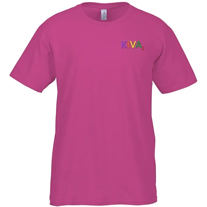 Gildan Softstyle T-Shirt - Men's - Embroidered