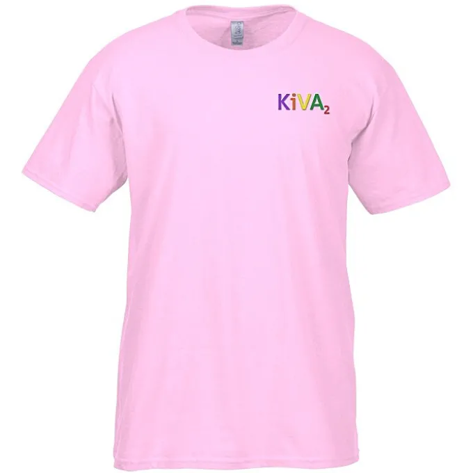 Gildan Softstyle T-Shirt - Men's - Embroidered