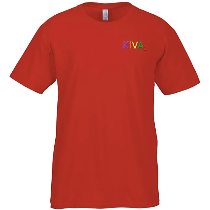 Gildan Softstyle T-Shirt - Men's - Embroidered