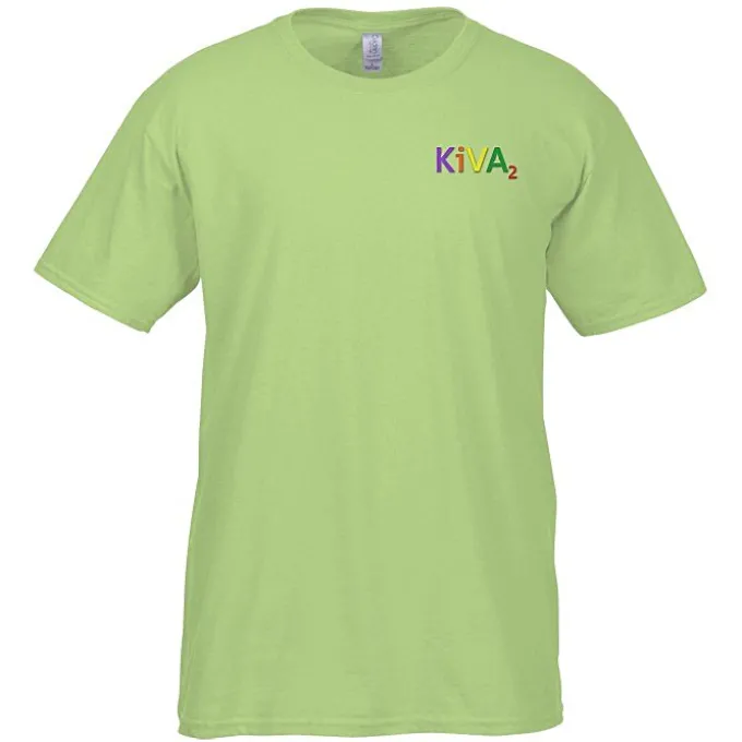 Gildan Softstyle T-Shirt - Men's - Embroidered