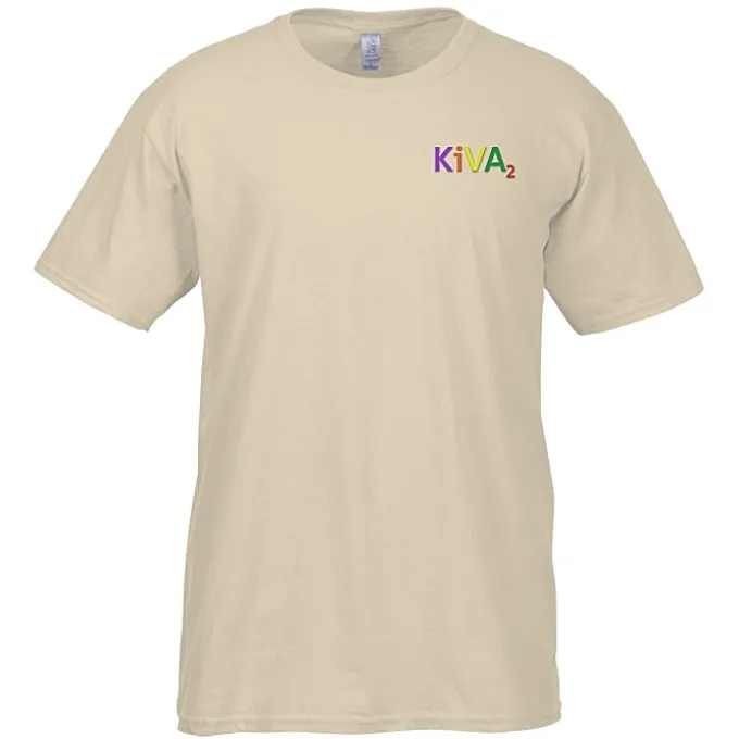 Gildan Softstyle T-Shirt - Men's - Embroidered