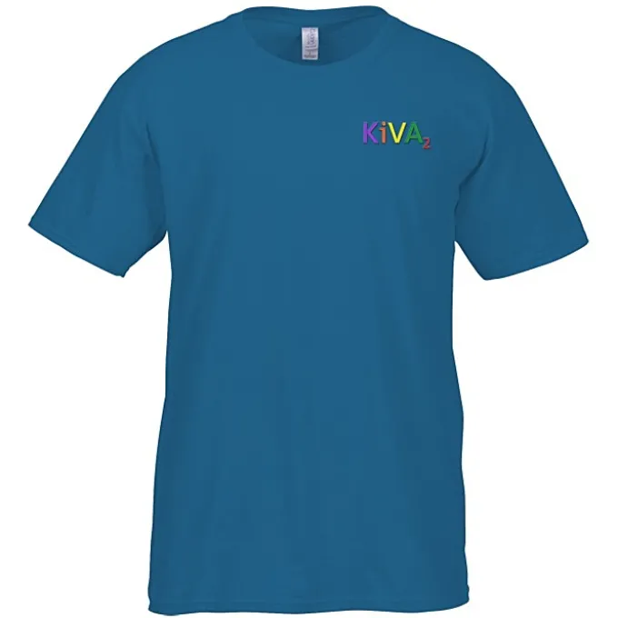 Gildan Softstyle T-Shirt - Men's - Embroidered