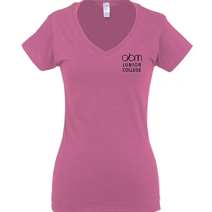 Gildan Softstyle V-Neck T-Shirt - Ladies' - Screen