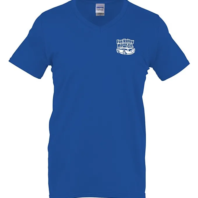 Gildan Softstyle V-Neck T-Shirt - Men's - Screen
