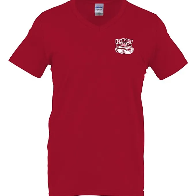 Gildan Softstyle V-Neck T-Shirt - Men's - Screen