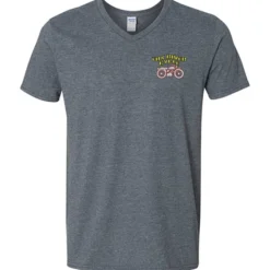 Gildan Softstyle V-Neck T-Shirt - Men's - Embroidered