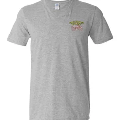 Gildan Softstyle V-Neck T-Shirt - Men's - Embroidered